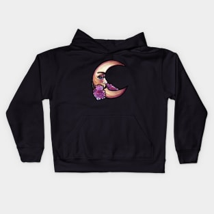 Flower Moon Kids Hoodie